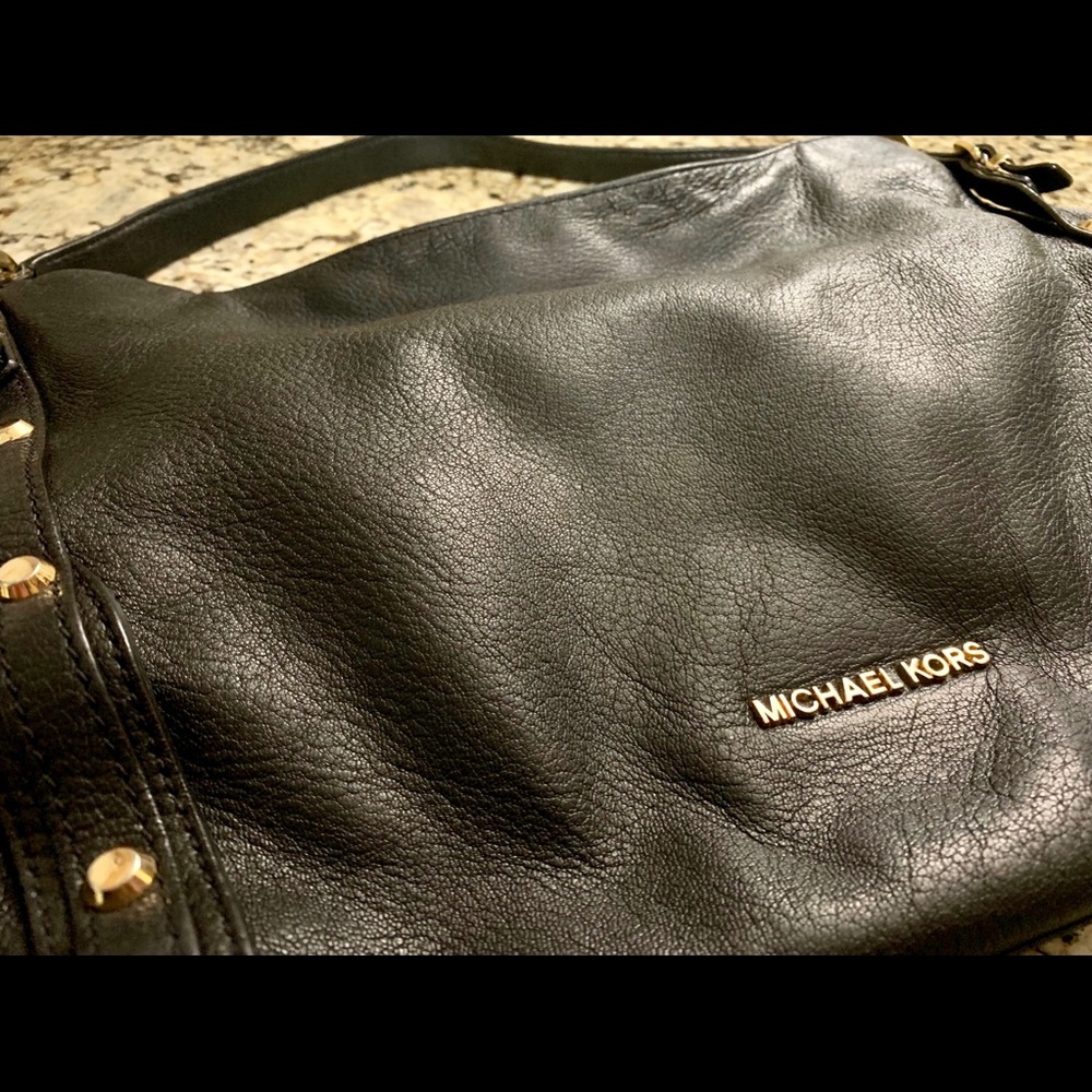 ***Michael Kors Black pebbled leather hobo bag*** - Picture 8 of 8